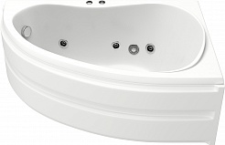 Bas Акриловая ванна Алегра 150x90 R с гидромассажем – фотография-2